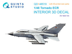 Tornado ECR 3D-Printed & coloured Interior on decal paper (Italeri) (with 3D-printed resin parts