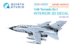 Tornado Gr.1 3D-Printed & coloured Interior on decal paper (Italeri) (small version) (with 3D-pr