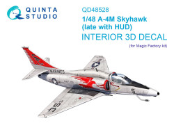 A-4M late 3D-Printed & coloured Interior on decal paper (Magic Factory)