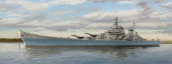 U.S. Navy Battleship BB-62 USS NEW JERSEY