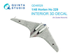 Horten Ho 229 3D-Printed & coloured Interior on decal paper (Zoukei Mura SWS)