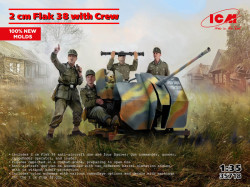 Flak 38 with Crew