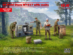 US Field Stove M1937 with cooks (100% new molds)