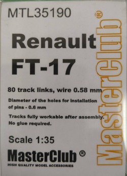 Tracks for Renault FT-17