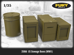 US Stowage Boxes (WWII) (8pcs)