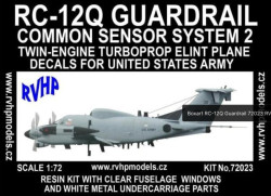 Beechcraft RC-12Q Guardrail (Decals U.S. ARMY)