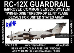 Beechcraft RC-12X Guardrail (Decals U.S. ARMY)