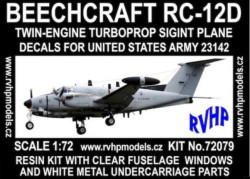 Beechcraft RC-12D Guardrail (Decals U.S. ARMY)