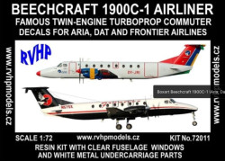 Beechcraft 1900 Airliner (Decals Frontier+ ARIA)