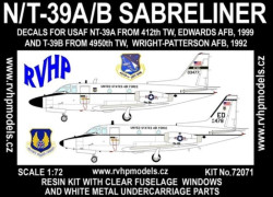 NT-39A T-39 Sabreliner (Decals 2x USAF)