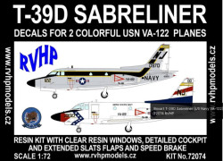 T-39D Sabreliner (Decals 2x USN VA-122