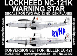 Lockheed NC-121K Warning Star Conversion Set For Heller (Decals USN)