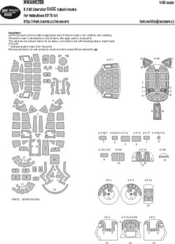 B-24D Liberator BASIC kabuki masks