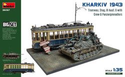 Kharkiv 1943: Tram & Stug. III Ausf. G w/Crew. Big Set