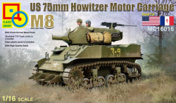 US 75mm M8 Howitzer Motor Carriage