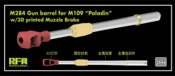 Upgrade set M284 metal barrel w/3D f. M109 A7/A6