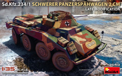 Sd.Kfz.234/1 Schwerer Panzerspдhwagen (2 cm). Late Mod