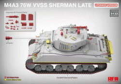 M4A3 76W VVSS Sherman late UPGRADE VERSION