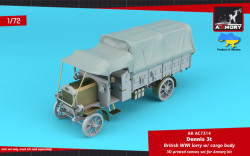Dennis 3t British WWI Lorry, canvas set for cargo body