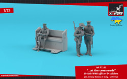 Dennis 3t British WWI Lo"at the crossroads" British WWI officer &rry, canvas set for c