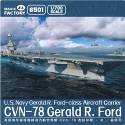 U.S. Navy Gerald R. Ford-class Aircraft Carrier- USS Gerald R. Ford CVN-78 (Upgraded Version)