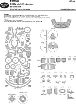 B-26G Marauder BASIC kabuki masks