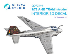 A-6E TRAM Intruder 3D-Printed & coloured Interior on decal paper (Trumpeter)