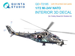 Mi-24V NATO 3D-Printed & coloured Interior on decal paper (Hobby Boss/ARK Models)