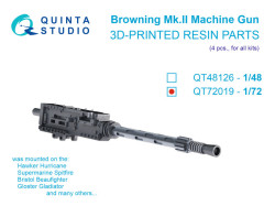 Browning Mk.II Machine gun, 4 pcs (all kits)