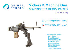 Vickers K Machine gun, 2 pcs (all kits)