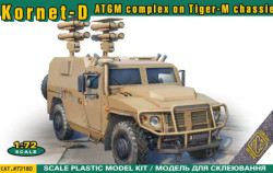 Kornet-D ATGM complex on Tiger-M chassie