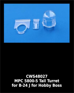 MPC 5800-5 Tail Turret for B-24 J for Hobby Boss