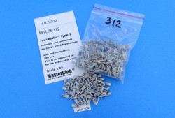 Extended end connectors "duckbills" type 2 for tracks VVSS M4 Sherman, only end connectors