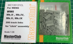 Tracks for MENG Mk. IV, Mk.II, Mk.V, WIPPET