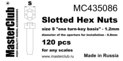  Slotted Hex Nuts, size S 