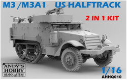 M3/M3A1 U.S. Halftrack 2 in 1