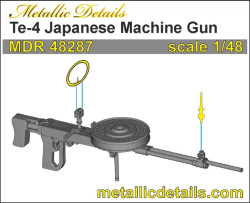 Te-4 Japanese Machine Gun