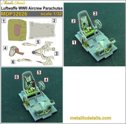 Luftwaffe WWII Aircrew Parachutes