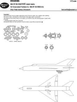 MiG-21F-13(/S106) BASIC kabuki masks