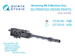 Browning Mk.II Machine gun, 4 pcs (all kits)