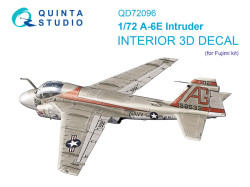 A-6E Intruder 3D-Printed & coloured Interior on decal paper (Fujimi)
