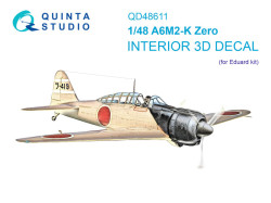 A6M2-K Zero 3D-Printed & coloured Interior on decal paper (Eduard)