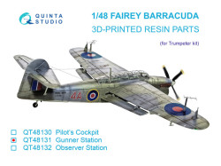 Fairey Barracuda Gunner Station (Trumpeter)
