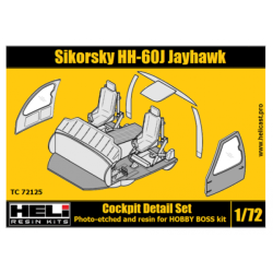 Sikorsky HH-60J Jayhawk Cockpit Detail Set (HobbyBoss)