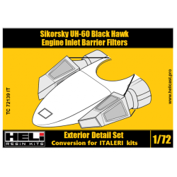 Sikorsky UH-60 Black Hawk Engine Inlet Barrier Filters (Italeri)