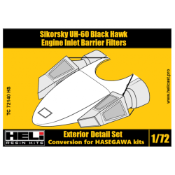 Sikorsky UH-60 Black Hawk Engine Inlet Barrier Filters (Hasegawa)