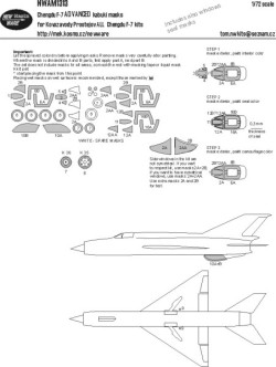 Chengdu F-7 ADVANCED kabuki masks