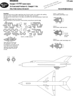 Chengdu F-7 EXPERT kabuki masks