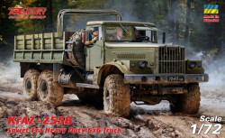  KrAZ-255B Soviet Era Heavy Duty 6x6 cargo truck