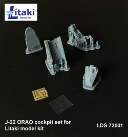 cockpit set for J-22 ORAO litaki model kit